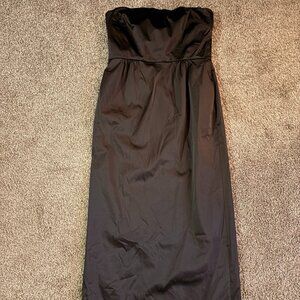 Talbots Strapless Floor Length Evening Gown